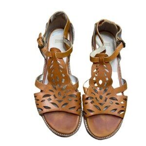 Camper Damas Wedge Sandals Leather Uppers Women Size 37
